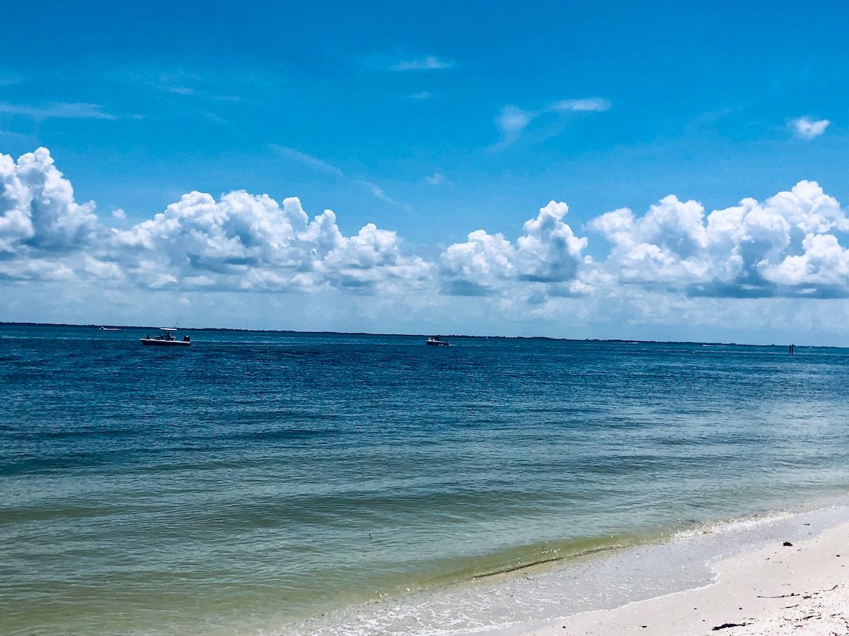 Whoa!  Take your boat out to North Captiva Island!  Here it is and it’s spectacular!! Minutes from the house!