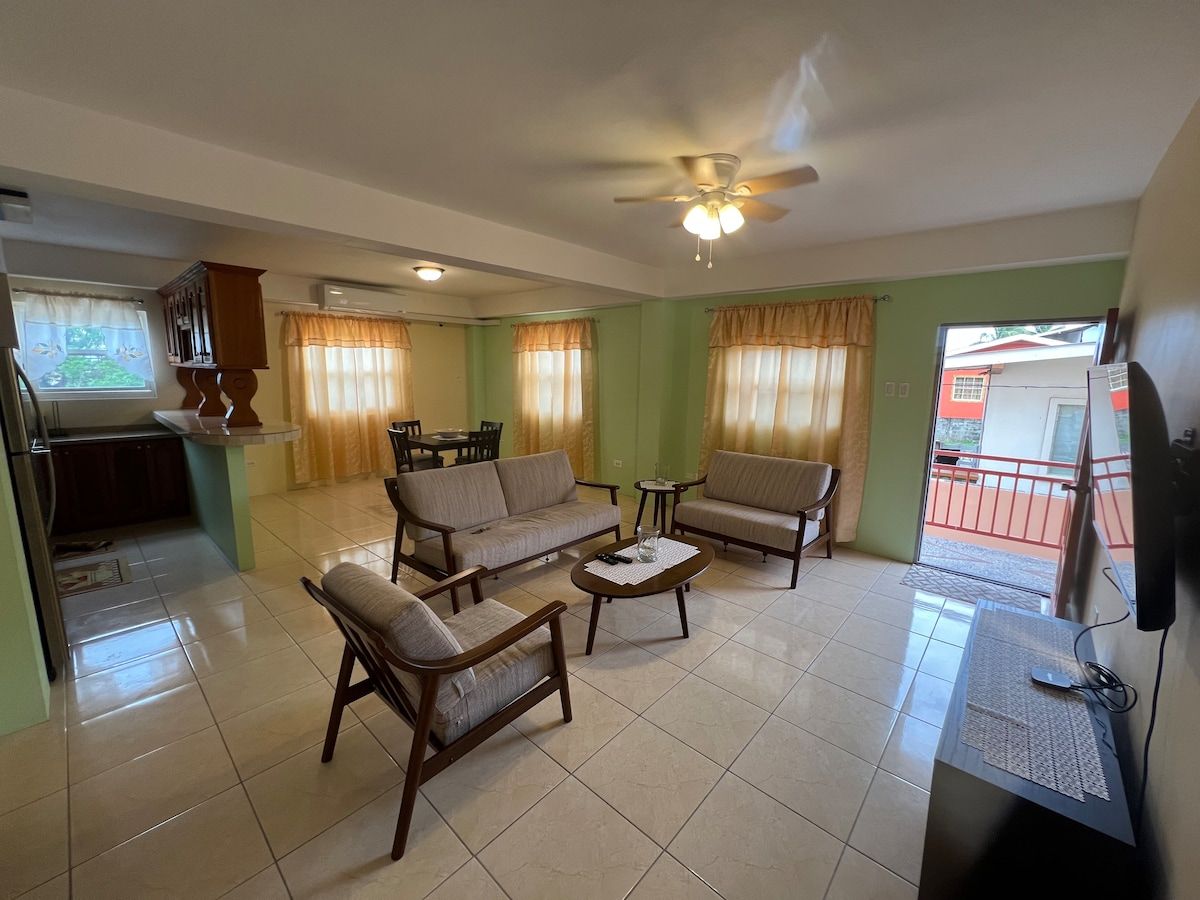 Cozy and Spacious Apartment in Lambeau, Tobago