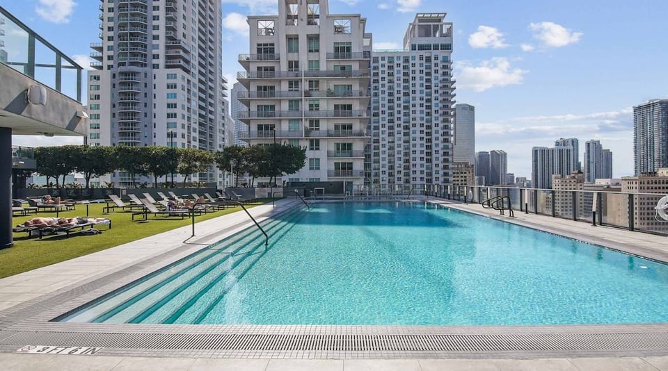 Rooftop pool