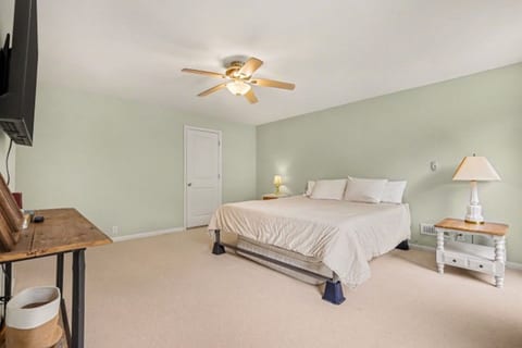 Bedroom 1 - Comfortable king bed for restful nights.