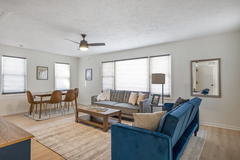 Living Room with 2 sofa beds. 