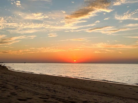Watch beautiful sunsets - across the street is this beautiful beach.