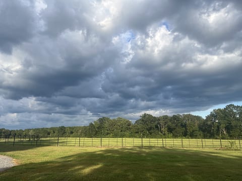 Another beautiful partly cloudy sky.