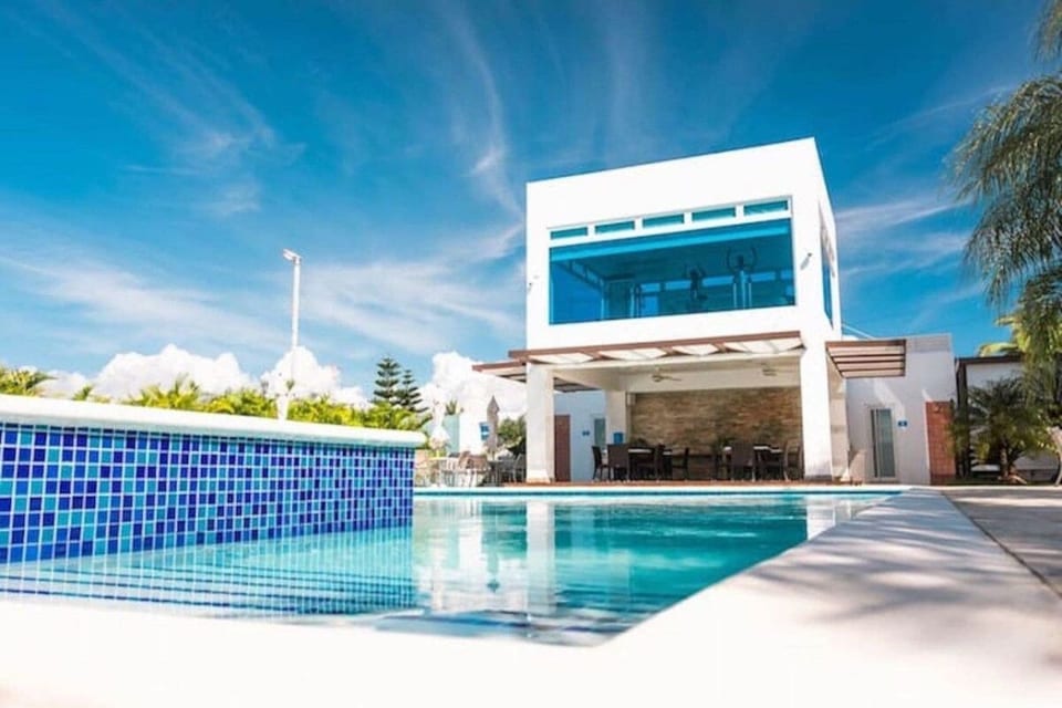 Pool View Blue Sky