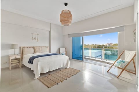 Apt Amazing View+Pool+GYM+BBQ+AC@Beach JuanDolio 3B