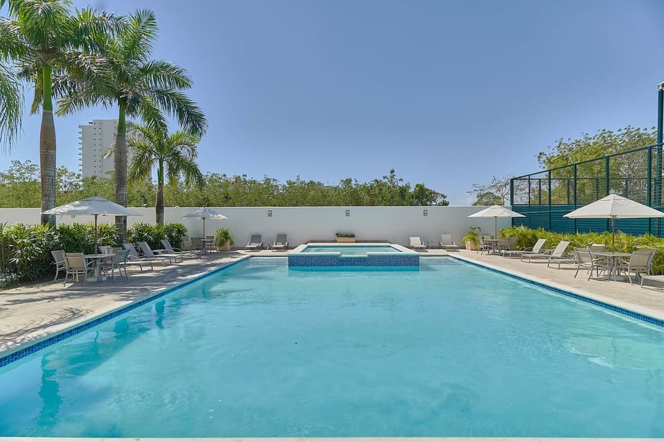 Apt Cozy+Pool+GYM+BBQ+AC+Amazing View@JuanDolio 9A - San Pedro de Macorís