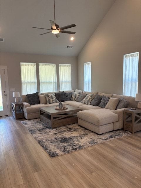 Primary living room on the main level