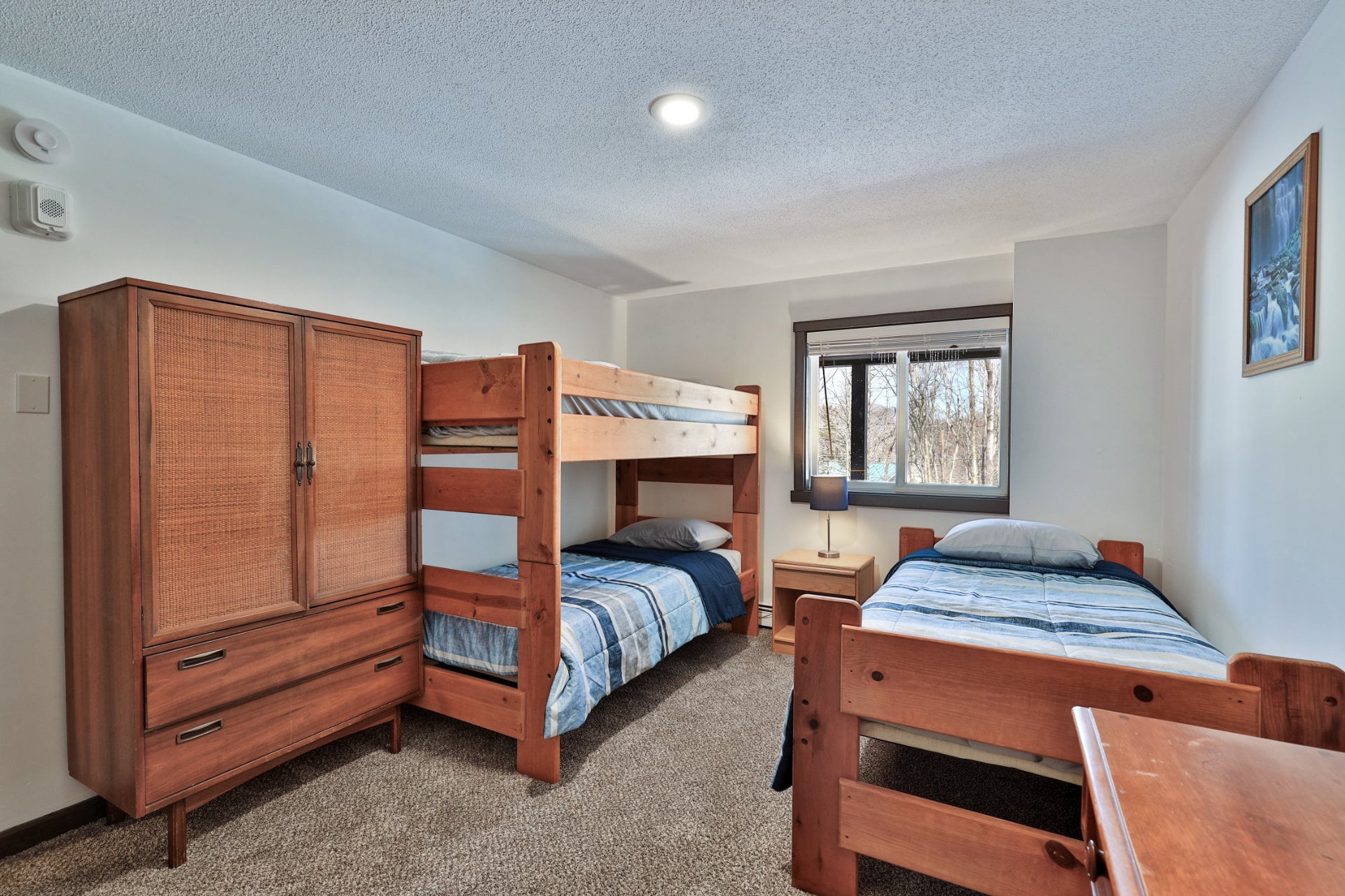 Bunk and Twin Bedroom