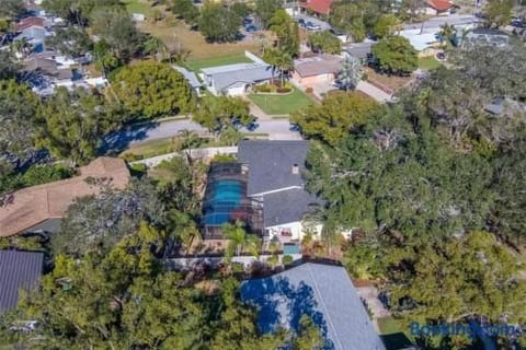 Twin Oaks Luxury Heated Pool and Caribbean Tiki Bar Near Indian Rocks Beach