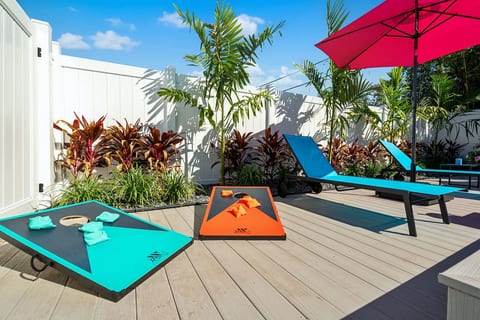 Heated Pool, Big Deck, Billiards, Games, PAC-MAN