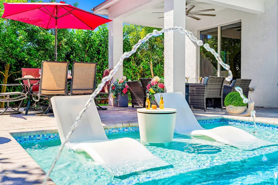 Spacious Designer Home Htd Pool Near Atlantic Ave - Delray Beach