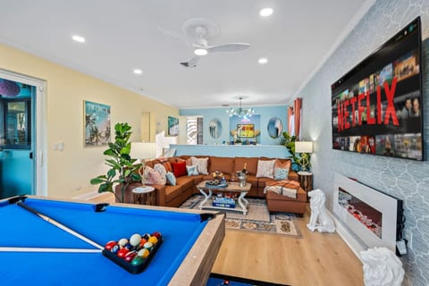 Waterfront • Htd Pool • Billiards • Deck • Lanai