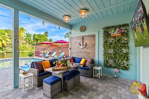 Waterfront • Htd Pool • Billiards • Deck • Lanai