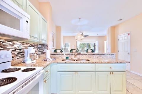 Sparkling modern kitchen