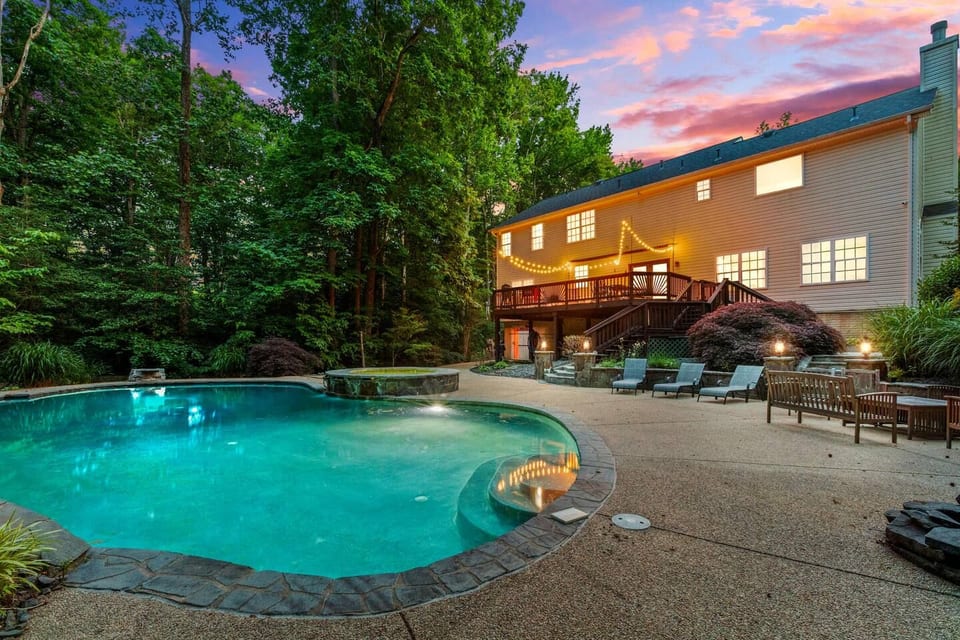 Cozy 5-Bed Retreat, Heated Spa - Port Republic