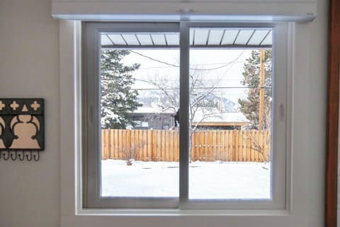 Mountain view from King bedroom window