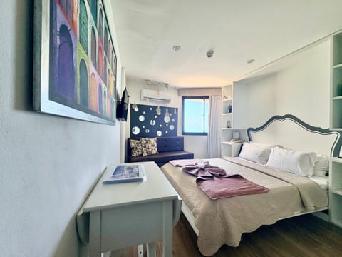 ELE SUITE: quarto-banho-quitinete-vista fantastica