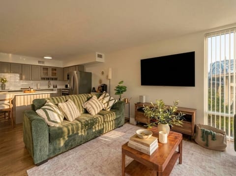 Modern 2BR + City Views + Balcony + Parking + Gym