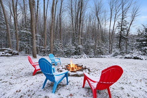 Fire Pit Retreat: Gather around the fire for s'mores and stories under the stars!
