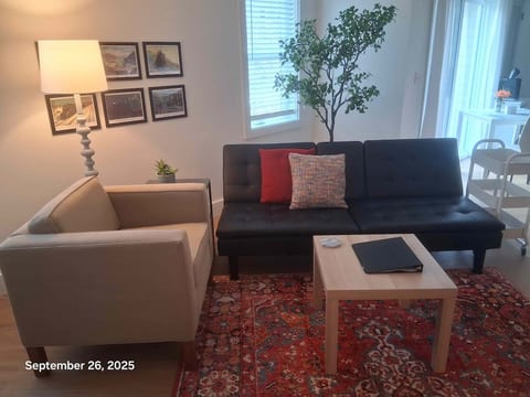Open concept living area