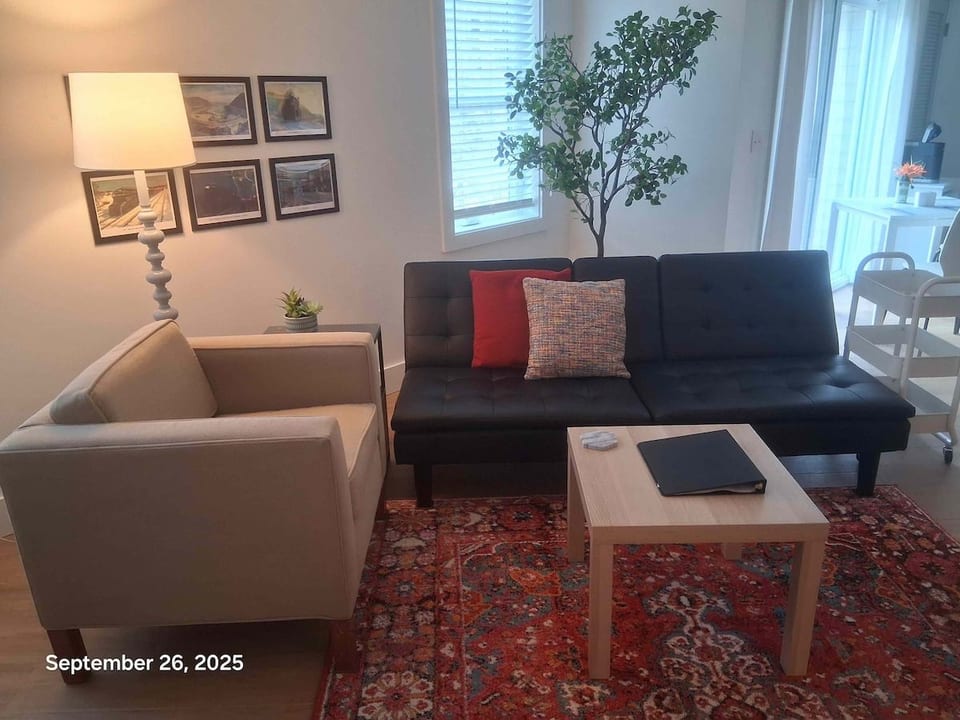 Open concept living area