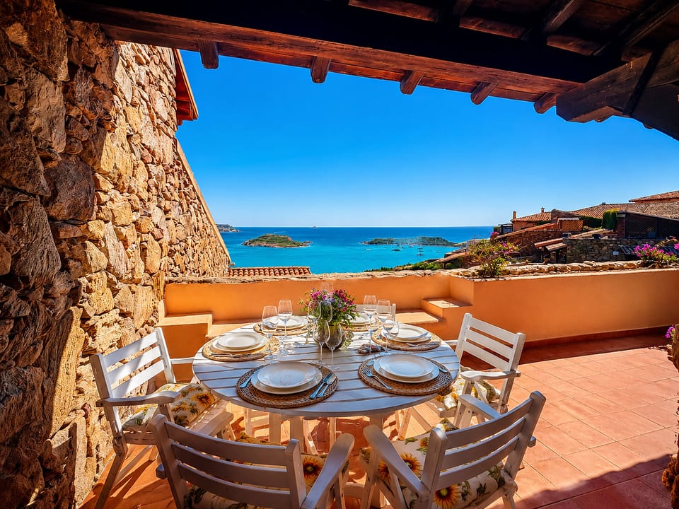 Punta Est - Trilo Giglio Terrazza Vista Mare - Capo Coda Cavallo