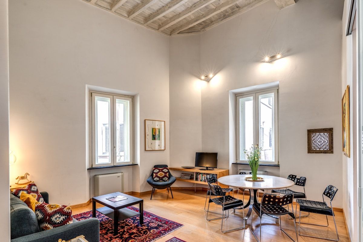 The living room