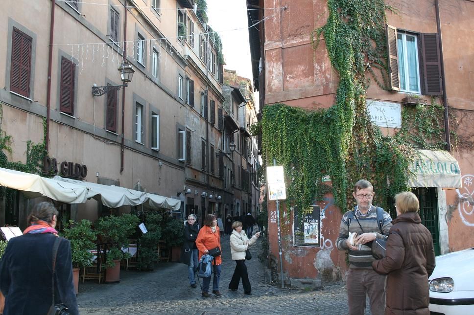 Tipical Street of Trastevere