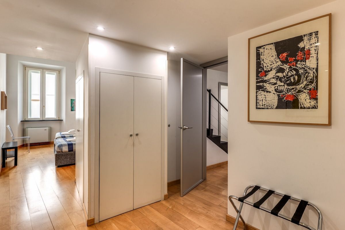 The bedroom n. 2 with 2 single beds which can be pushed together to form a double bed