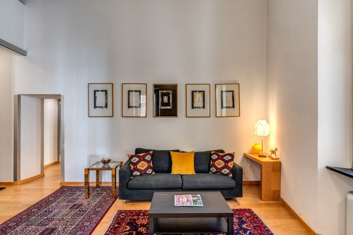 The living room