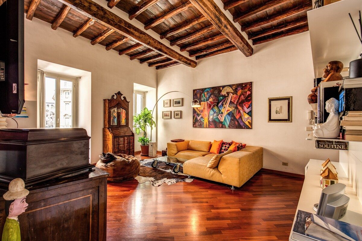 The living room