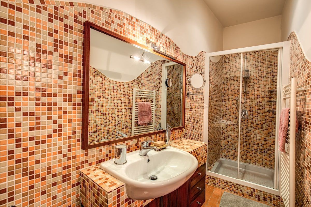 bathroom with shower
