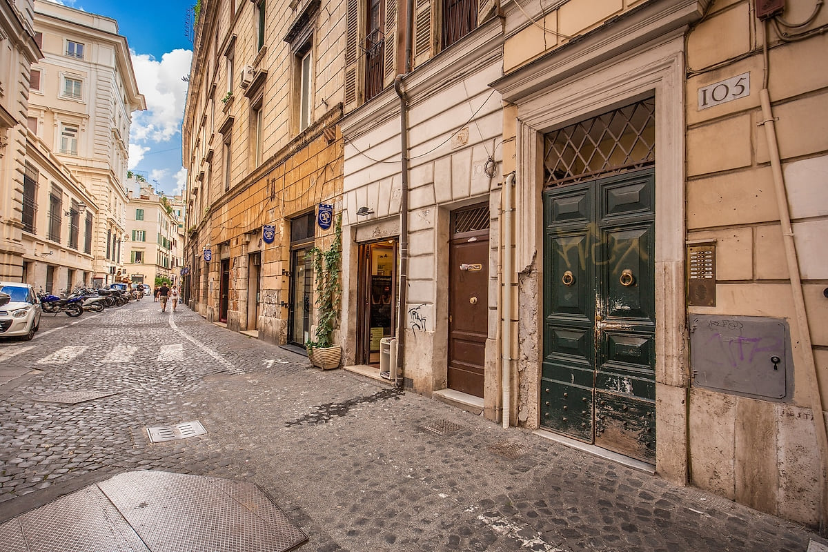 Via del Pellegrino 105, from here you can reach all mayor touristic point by foot