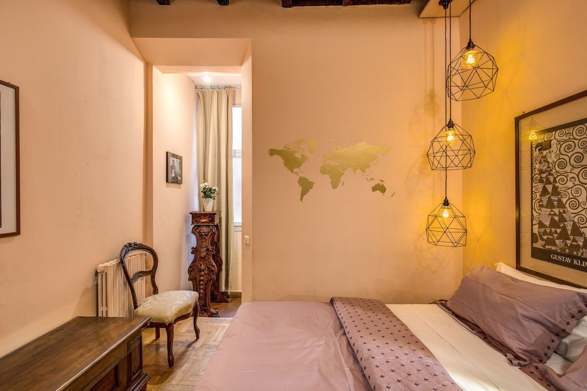 This is bedroom no. 2 with an ensuite bathroom (the entrance door to the bathroom is near the window)