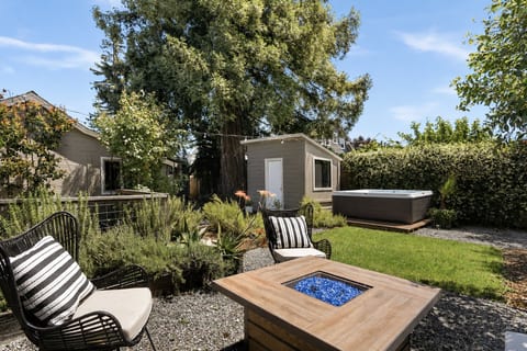 Unwind outdoors with lounge seating and fresh air