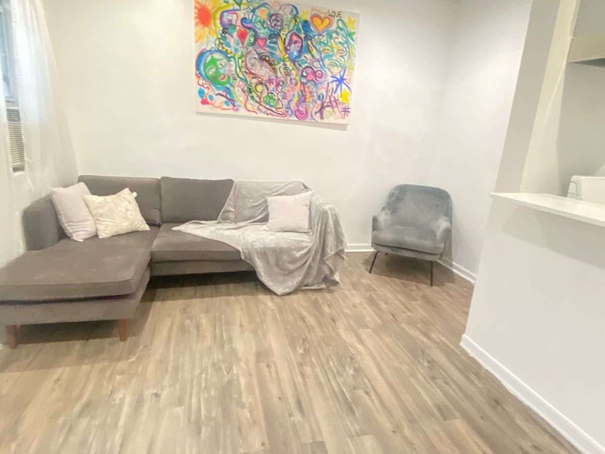 New Mid City Garage apt 1 BR+Bonus room. SALE