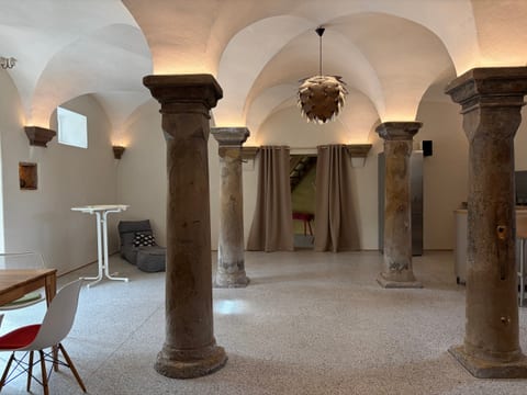 Cross Vault with terrazzo floor