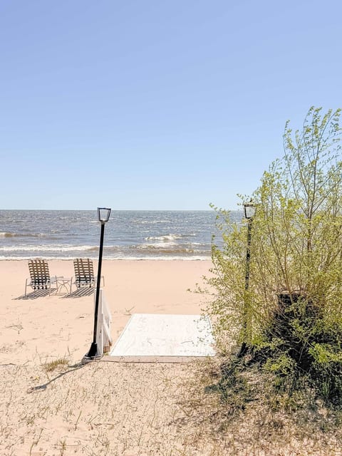 Charming Lake Huron Cottage | Pavilion & Firepit
