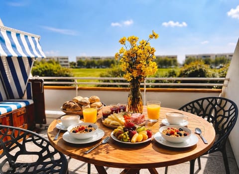 Zweite Liebe - Terrasse & Strandkorb am Südstrand