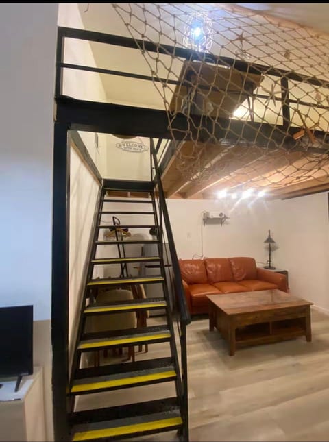 Beach theme Industrial Loft with Home Theater image 5
