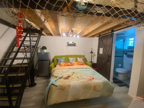 Beach theme Industrial Loft with Home Theater image 2
