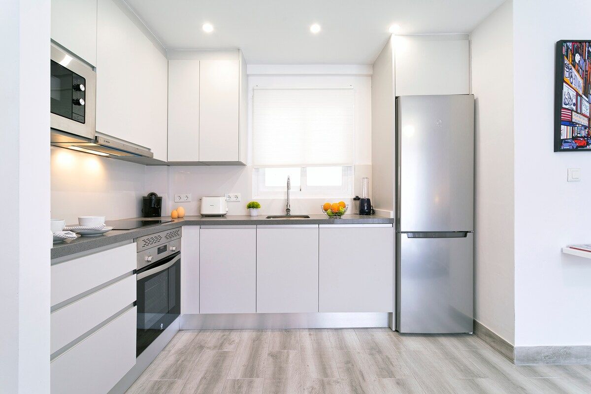 Fully equipped kitchen
