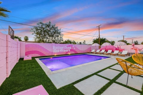 Pink Dino | Old Town Bach Pad | Heated Pool