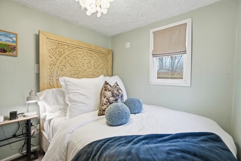 Sleep comes easy here - quiet, comfortable, and calm.