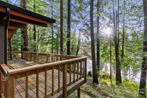 Oar & Evergreen: Forest Views + Private Dock