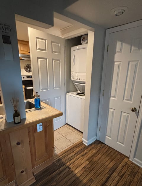 Convenient in-unit washer/dryer for easy, stress-free extended stays
