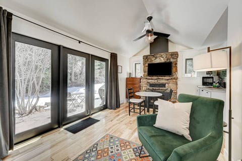 cozy great room on the creek