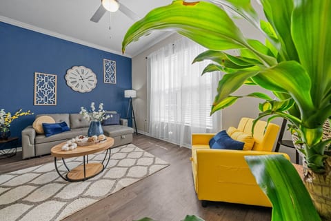 Stylish 2BR/2BA w/ Pool, Gym Near Airport #3