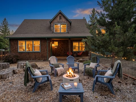 Amazing evenings around the fire pit with friends and family.