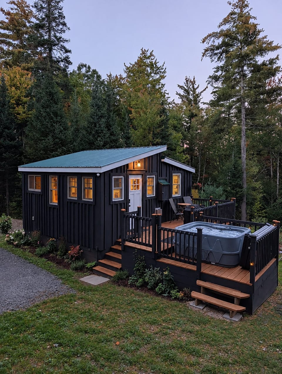 Tiny House • Hot Tub • Private Woodland Retreat image 1